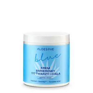 Aloesove Blue – krem barierowy do twarzy i ciała z prebiotykami, ceramidami i kompleksem ACBL